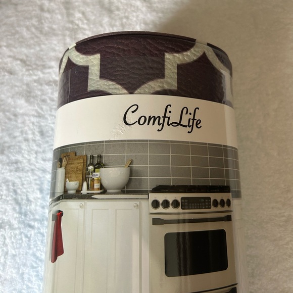 *New* Brown Geometric Design Kitchen ComfiLife Rugs (2 Pack - Medium/Large) - Picture 12 of 12